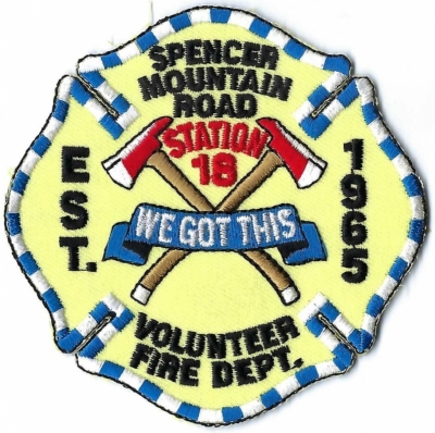 Spencer Mountain Road Volunteer Fire Department (NC)
Station 187.
