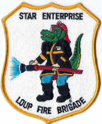 Star Enterprise Oil Refinery Fire Brigade (LA)
DEFUNCT - The Star Enterprise oil refinery in Loup, Louisiana, is now known as the Garyville Refinery.  In 2001, Texaco sold to Chevron forming Motiva Enterprises.
