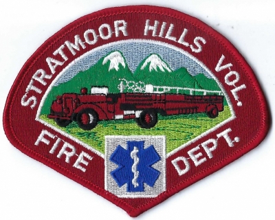 Stratmoor Hills Volunteer Fire Department (CO)
DEFUNCT - The Stratmoor Hills Volunteer Fire Department transitioned into the Stratmoor Hills Fire District in 1975 with the first paid FF.  Aerial Ladder donated from Denver, CO.
