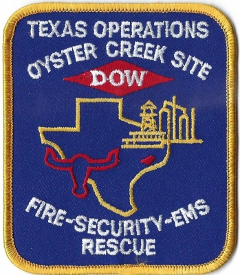 Oyster Creek Site Fire Department (TX)
Dow Chemical Company has developed a way to mine magnesium from seawater at this site.
