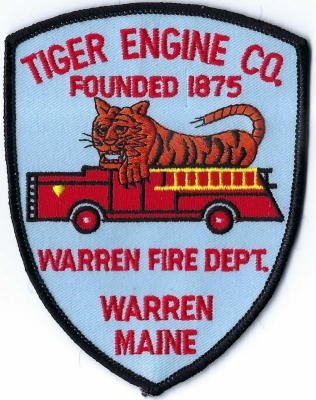 Tiger Engine Company (ME)
The Tiger Engine Company provides Fire Services for the Town of Warren and surrounding communities.
