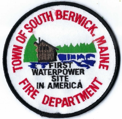 Town of South Berwick Fire Department (ME)
South Berwick is considered a "first water power site" because its location on the Salmon Falls River, a tidal estuary, allowed early settlers to build a water-powered sawmill, one of the first instances of such power being harnessed in America.
