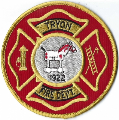 Tryon Fire Department (NC)
Tryon Horse was built of wood by two ee's of Tryon Toy Makers, to advertise the first horse show held at Harmon Field in 1928.

