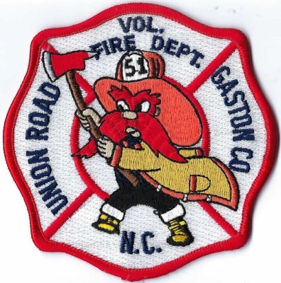 Union Road Volunteer Fire Department (NC)
Station 51.
