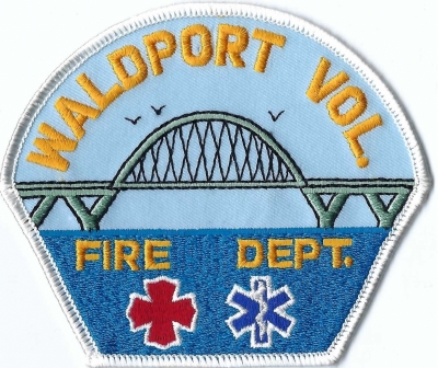 Waldport Volunteer Fire Department (OR)
DEFUNCT - The Waldport Vol. Fire Department merged with the Tidewater Fire District in 1998 to form the Central Oregon Coast Fire & Rescue.
