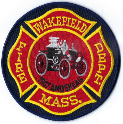 Wakefield Fire Department (MA)
The 1907 Amoskeag is a historic 600-gallon-per-minute (GPM) horse-drawn steam fire engine owned by the Wakefield Fire Department in Massachusetts.
