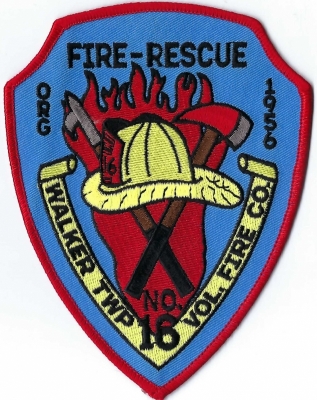Walker Twp. Volunteere Fire Company (PA)
Station 16.
