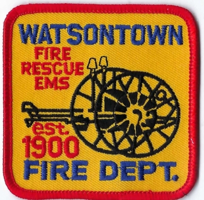 Watsontown Fire Department (PA)
DEFUNCT - Merged w/Warrior Run Area Fire Department in 2001.
