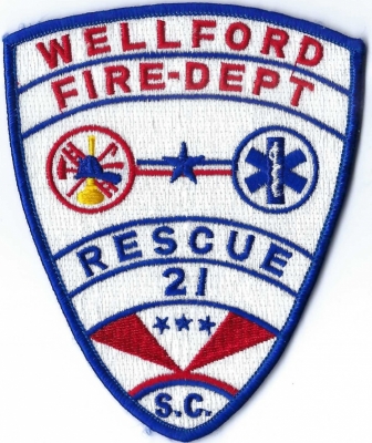 Wellford Fire Department (SC)
DEFUNCT - The Wellford Fire Department merged with the Duncan Fire Department in 1998.
