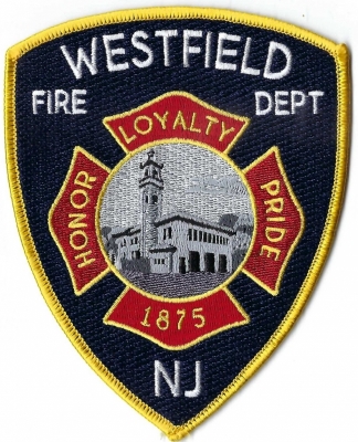 Westfield Fire Department (NJ)
The Westfield Fire Headquarters was constructed in 1911 and has remained an active firehouse for Westfield since its construction.  It is a 2-story brick structure with a 4-story tower.  It is listed in the National Register for Historic Places.
