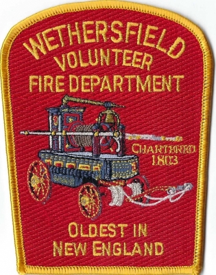 Wethersfield Volunteer Fire Department (CT)
Wethersfield VFD and is the oldest volunteer fire department in continuous existence in Connecticut, and New England.

