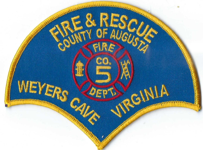 Weyers Cave Fire Department (VA)
DEFUNCT - The Weyers Cave Fire Department didn't technically merge; rather, the all-volunteer Weyers Cave Volunteer Fire Company entered a historic partnership with Augusta County Fire-Rescue on April 1, 2013.
