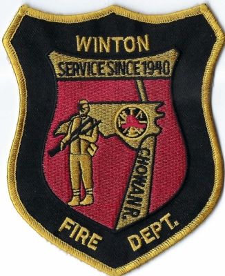Winton Fire Department (NC)
For 107 years the 13-foot, Confederate solider monument stood near the Hertford Co. Courthouse.  It was removed August 2020.
