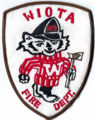 Wiota Fire Department (WI)
The nickname "Badger State" stems from lead miners in the early 1800s who lived in abandoned mines, earning them the nickname "badgers". 
