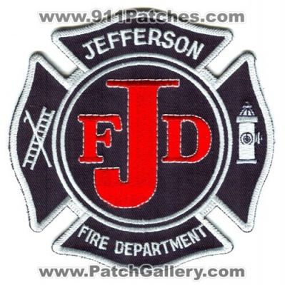 Fire Department Patches - Jefferson Fire Department (UNKNOWN STATE ...