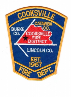 COOKSVILLE FIRE DEPARTMENT
