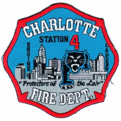 Charlotte Fire Department Station 4 
"Protectors of the Lair"
Engine 4 / Ladder 4
