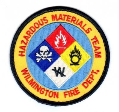 Wilmington Fire Department 
Hazmat Team (Skull in Blue)
