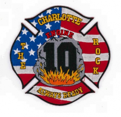 Charlotte Fire Department Station 10 
"The Rock"
Engine 10
