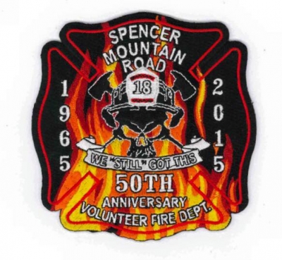 Spencer Mountain Road Vol. Fire Department
50th Anniversary
