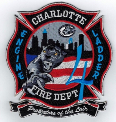 Charlotte Fire Department Station 4 
"Protectors of the Lair"
Engine 4 / Ladder 4
