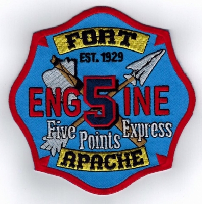Charlotte Fire Department Station 5 
Fort Apache "Five Points Express"
Engine 5
