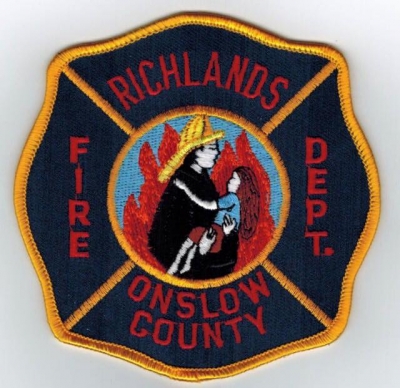 Richlands Fire Department
Gold Border
