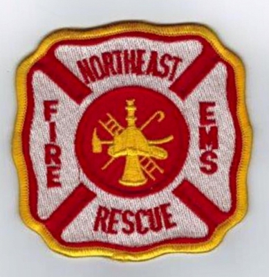 Northeast Fire Rescue 
Gold Border 
