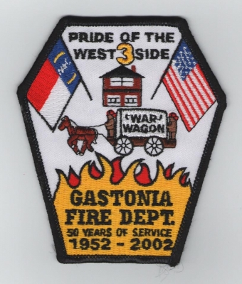 Gastonia Fire Department
Engine 3 "Pride of the West Side"
