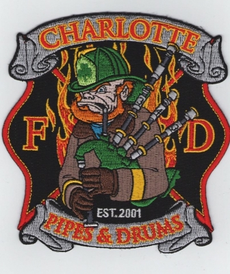Charlotte Fire Department 
Pipes and Drums 

