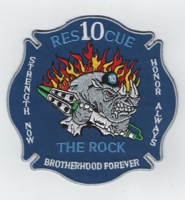 Charlotte Fire Department Station 10
"The Rock"
Rescue 10
