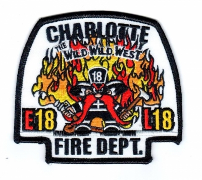 Charlotte Fire Department Station 18
"Wild, Wild West"
Engine 18 / Ladder 18
