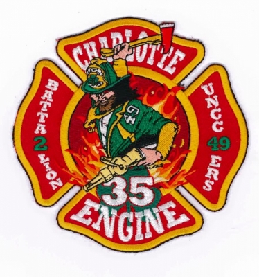 Charlotte Fire Department Station 35
Engine 35 "49er's"
