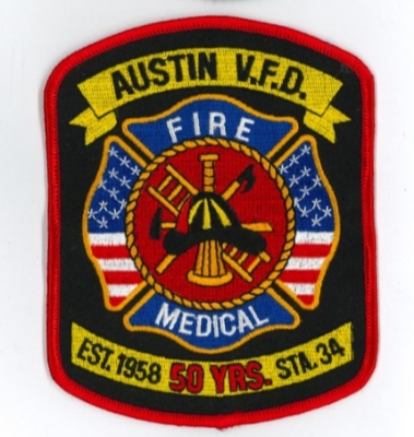 Austin Volunteer Fire Department 
50th Anniversary 
