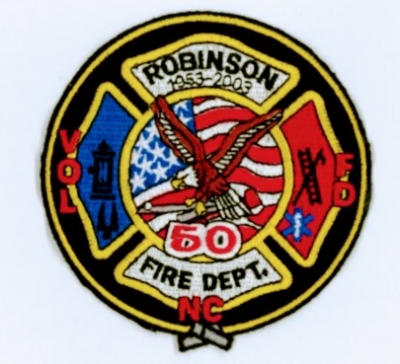 Robinson Fire Department 
“50th Anniversary”
