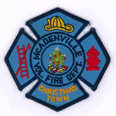 McAdenville Vol. Fire Department 
"Christmas Town"
Defunct Department 
