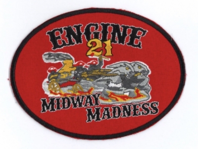 Kannopolis Fire Department 
Engine 21
“Midtown Madness”
