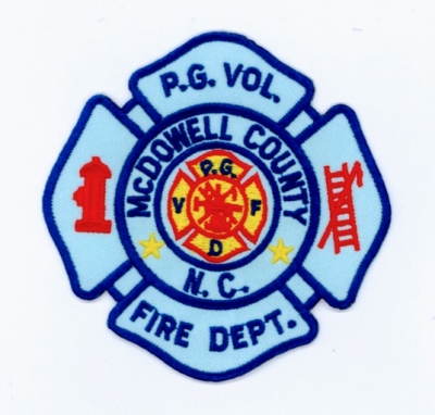 P. G. Fire Department 
Pleasant Gardens
