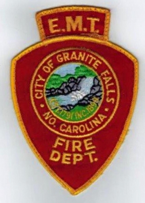 Granite Falls Fire Department 
2nd Version with EMT Rank
