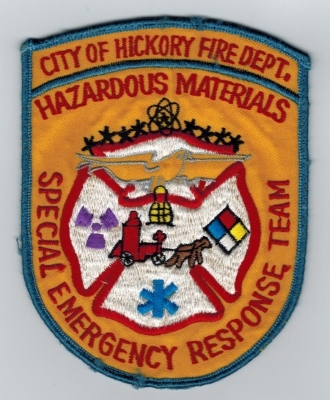 Hickory Fire Department 
"Hazardous Materials Special Emergency Response Team"

