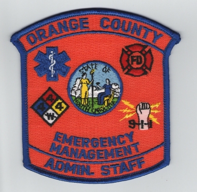 Orange County Emergency Management 
Admin Staff 
