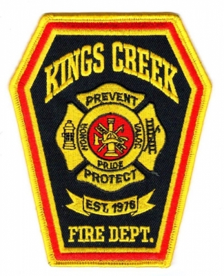 Kings Creek Fire Department 
Current Version
