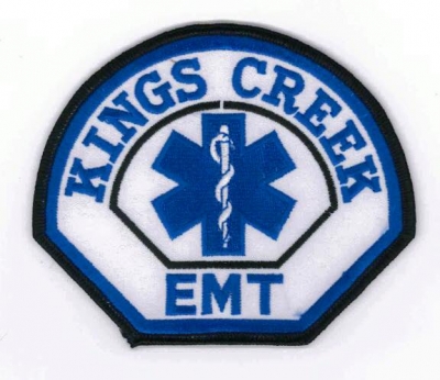 Kings Creek Fire Department 
Older EMT 
