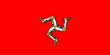 ISLE OF MAN * FLAG
