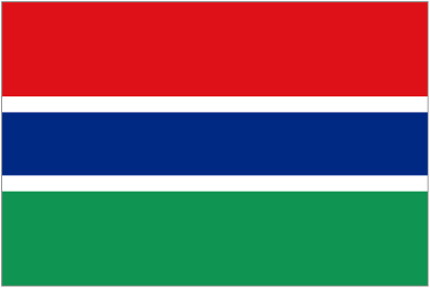 GAMBIA * FLAG
