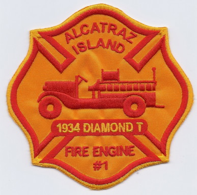 Alcatraz Island Federal Prison E-1 (CA)
Memorial Patch
