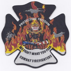 IRAQ Balad Joint Air Base Combat Firefighters
