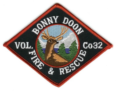 Bonny Doon (CA)
Defunct 2020 - Now part of Santa Cruz County Fire
