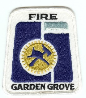 CALIFORNIA Garden Grove
This patch is for trade
