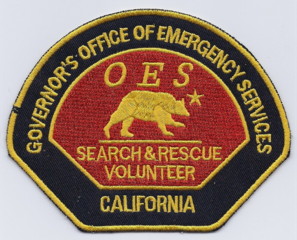 California Office of Emergency Services Search & Rescue Volunteer (CA)
